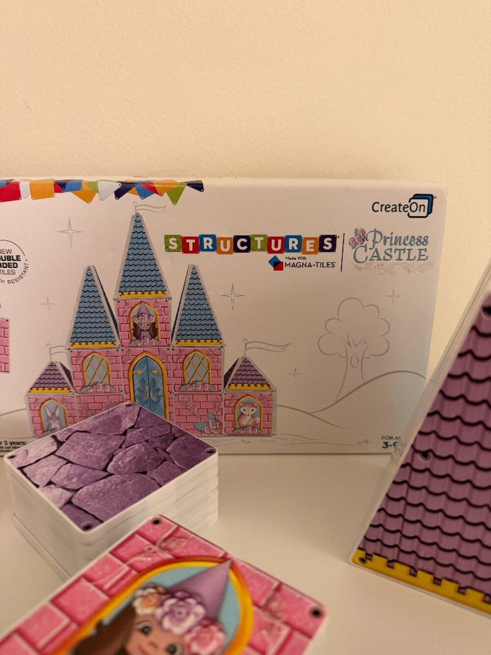 Magna-Tiles Princess Castle Structure Set Complete with Box